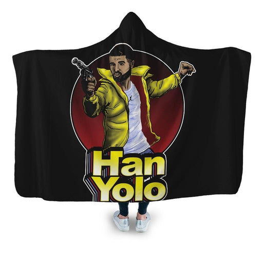 Han Yolo Hooded Blanket - Adult / Premium Sherpa
