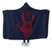 Hand Of Zombies Hooded Blanket - Adult / Premium Sherpa