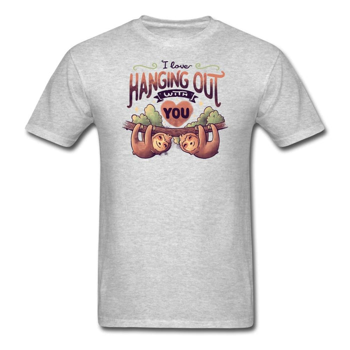 Hanging With You Unisex Classic T-Shirt - heather gray / S