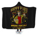 Happy Place Hooded Blanket - Adult / Premium Sherpa