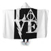 Harry Love Hooded Blanket - Adult / Premium Sherpa
