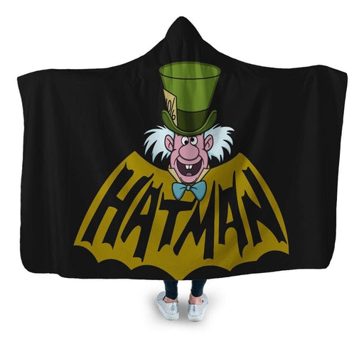 Hatman Hooded Blanket - Adult / Premium Sherpa