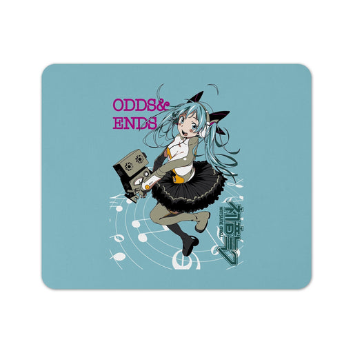 Hatsune Miku Odd Ends Anime Mouse Pad