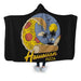 Hawaiian Pizza Hooded Blanket - Adult / Premium Sherpa