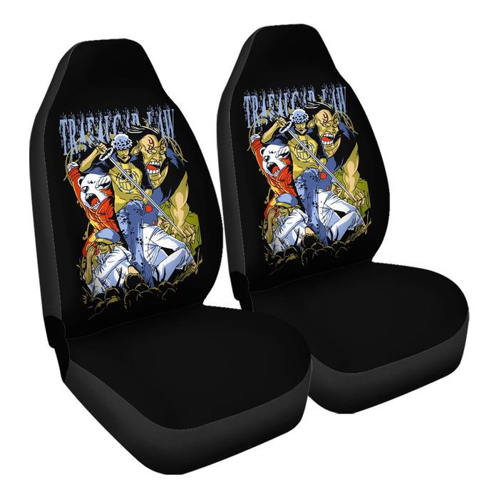 Heart Pirates Crew Car Seat Covers - One size