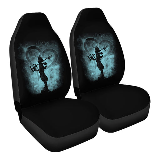 Heart Silhouette Car Seat Covers - One size