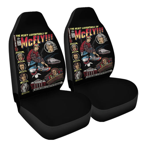 Heavy Adventures Of Mcfly! Car Seat Covers - One size