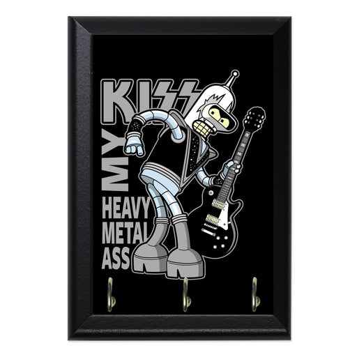 Heavy Metal Ass Key Hanging Plaque - 8 x 6 / Yes