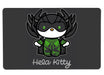 Hela Kitty Large Mouse Pad