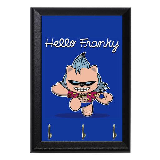 Hello Franky Key Hanging Plaque - 8 x 6 / Yes