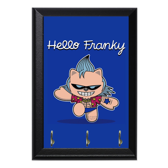 Hello Franky Key Hanging Plaque - 8 x 6 / Yes