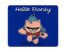 Hello Franky Mouse Pad