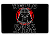 Hello From The Dark Side Large Mouse Pad