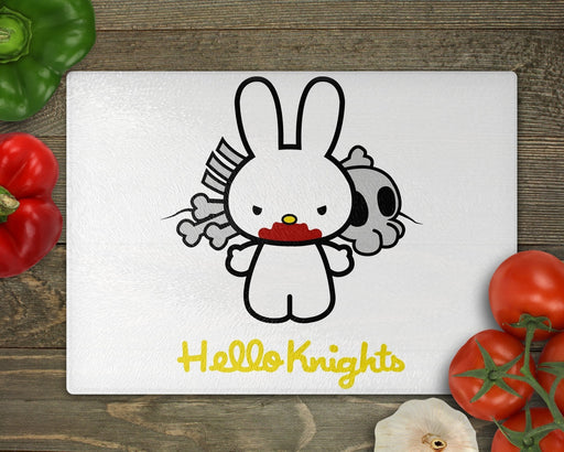 Hello Knights Cutting Board