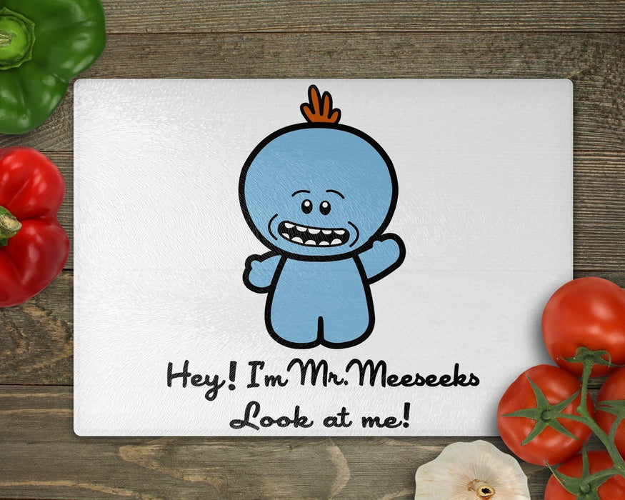 Hello Meeseeks Cutting Board