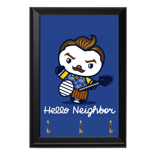 Hello Neighbor Key Hanging Plaque - 8 x 6 / Yes