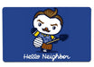 Hello Neighbor Large Mouse Pad