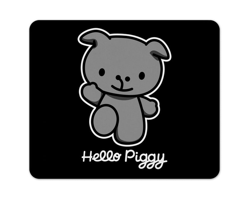 Hello Piggy Mouse Pad