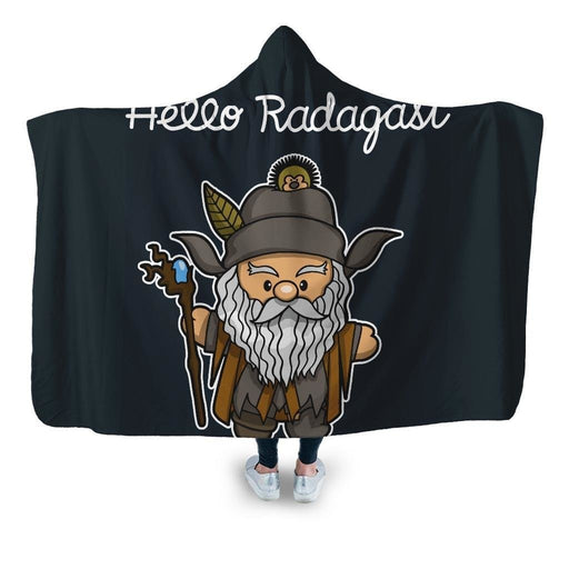 Hello Radagast Hooded Blanket - Adult / Premium Sherpa