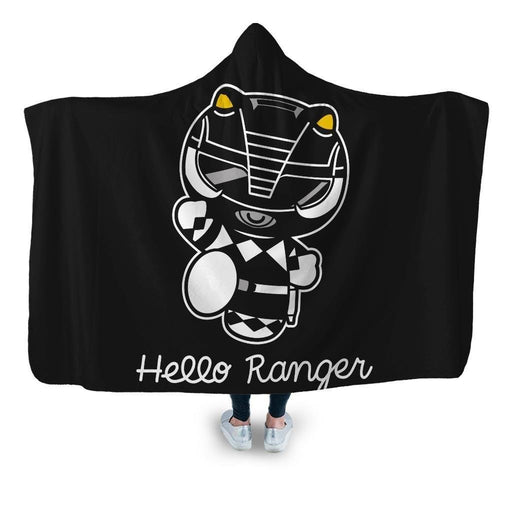 Hello Ranger Hooded Blanket - Adult / Premium Sherpa