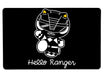 Hello Ranger Large Mouse Pad