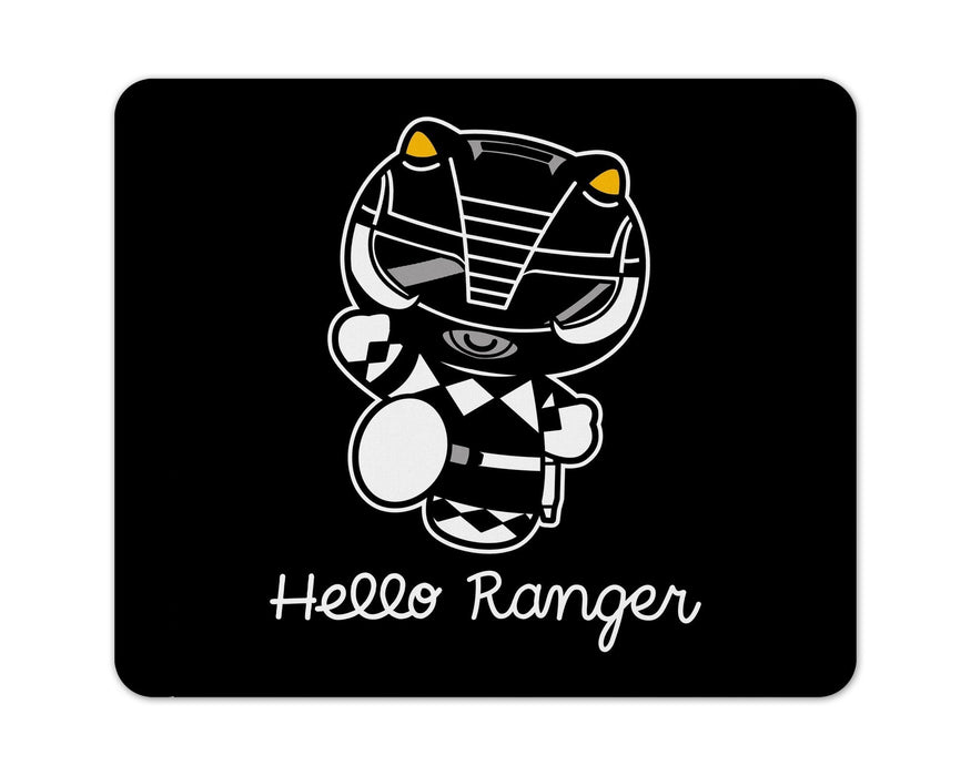 Hello Ranger Mouse Pad