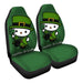 Hello Saint Patty Car Seat Covers - One size