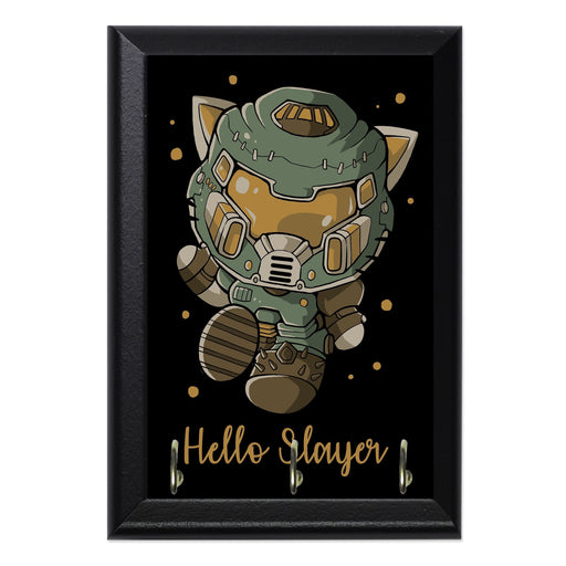Hello Slayer Key Hanging Plaque - 8 x 6 / Yes
