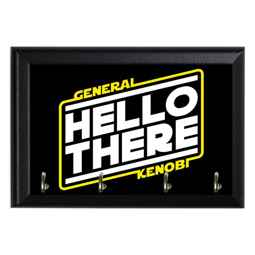Hello There Key Hanging Wall Plaque - 8 x 6 / Yes