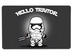 Hello Traitor Large Mouse Pad