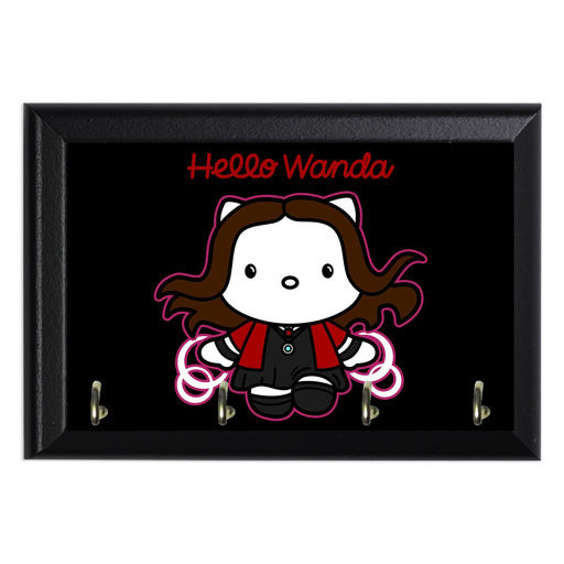 Hello Wanda Key Hanging Plaque - 8 x 6 / Yes