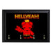 Hell Yeah Key Hanging Plaque - 8 x 6 / Yes