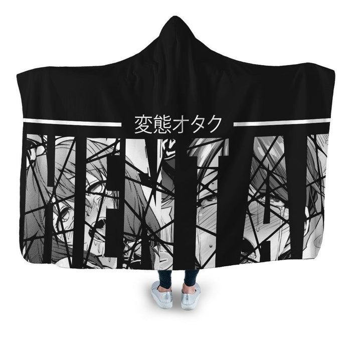 hentai Hooded Blanket - Adult / Premium Sherpa