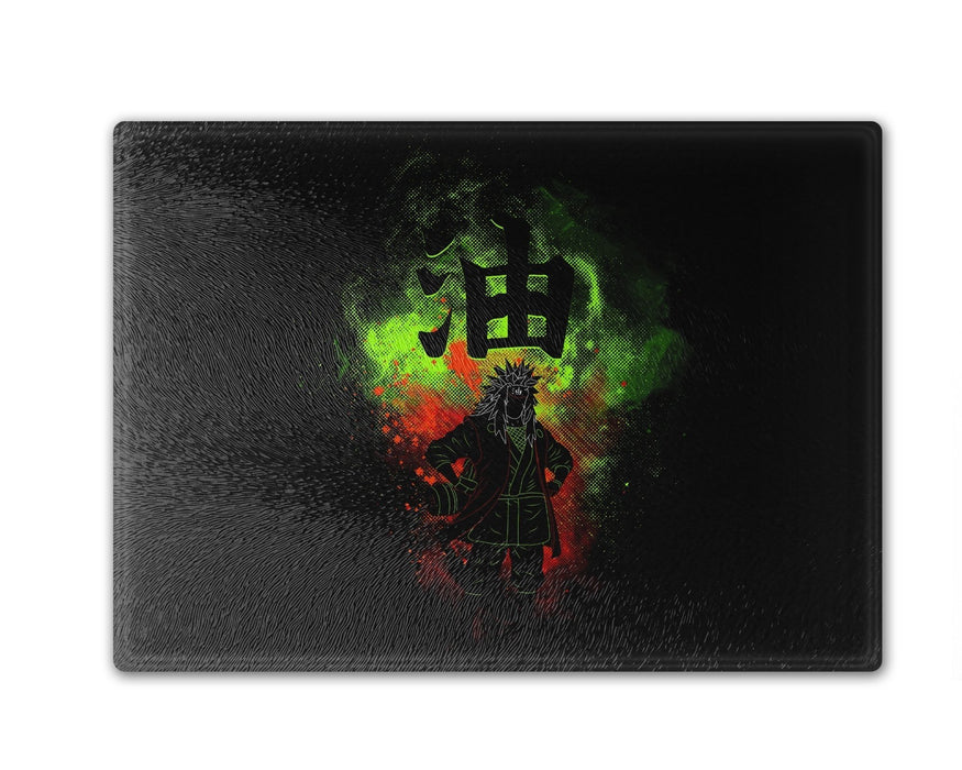 Hermit Art Cutting Board
