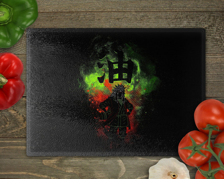 Hermit Art Cutting Board