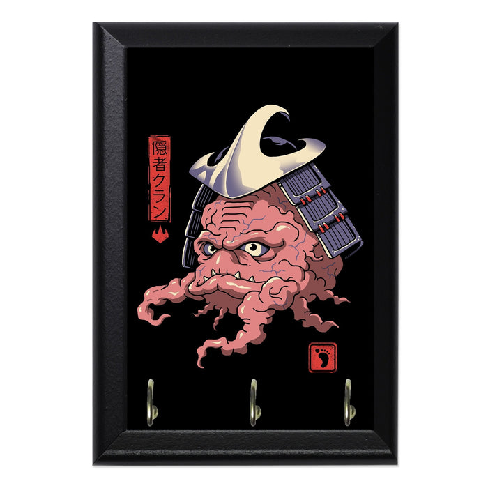 Hermit Krang Wall Plaque Key Holder - 8 x 6 / Yes