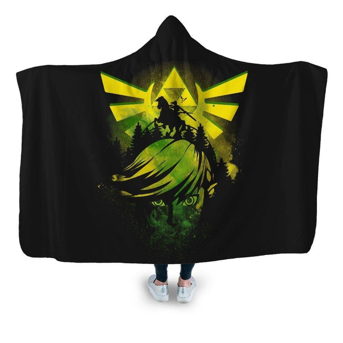 Hero Of Time Hooded Blanket - Adult / Premium Sherpa