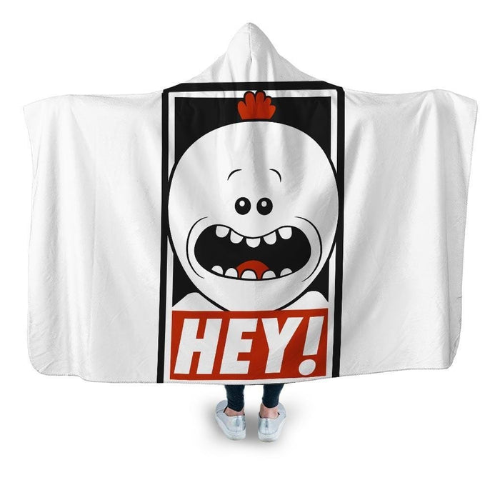 Hey! Hooded Blanket - Adult / Premium Sherpa