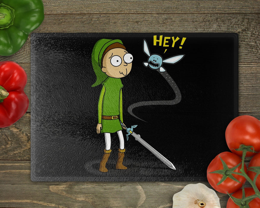 Hey! Listen! Cutting Board