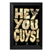 Hey You Guys Wall Plaque Key Holder - 8 x 6 / Yes