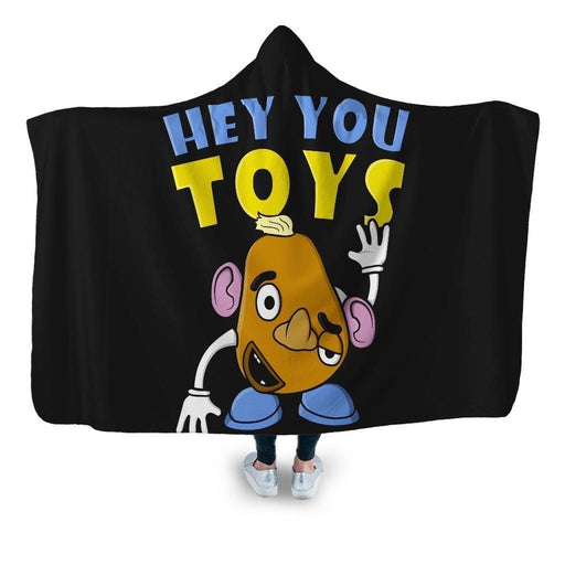 Hey You Toys Hooded Blanket - Adult / Premium Sherpa