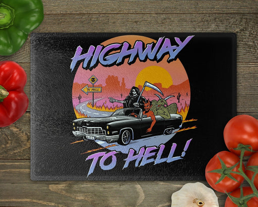 Highway To Hell Cutting Board