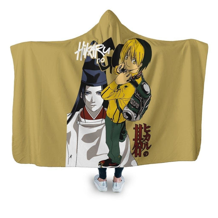 Hikaru No Go Hooded Blanket - Adult / Premium Sherpa