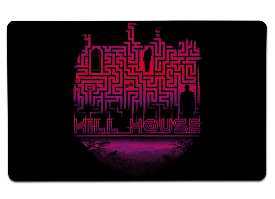 Hill House Silhouette Large Mouse Pad