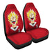 Hiruma Yoichi Car Seat Covers - One size