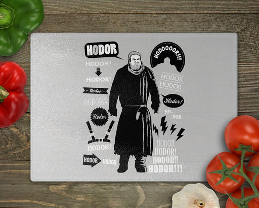 Hodor Quotes Cutting Board