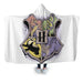 Hogwarts Hooded Blanket - Adult / Premium Sherpa
