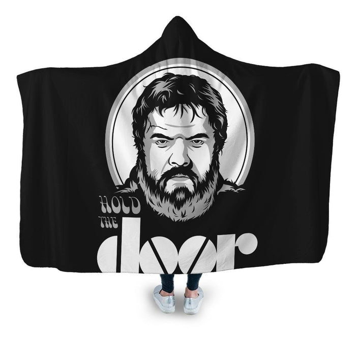 Hold the Doors Hooded Blanket - Adult / Premium Sherpa