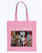 Holloween Friends Canvas Tote - Pink / M