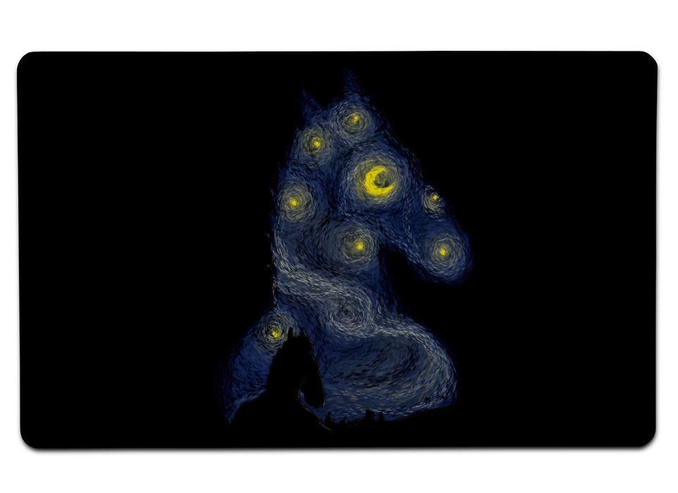 Hollywoo Starry Night Large Mouse Pad